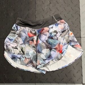 lululemon athletica Multicolor Floral Athletic Shorts